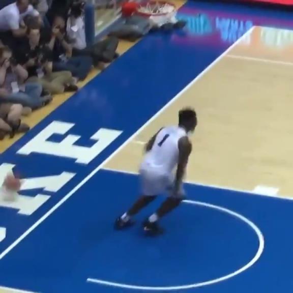 真的很炸裂！錫安大學時的球風是真勁爆啊